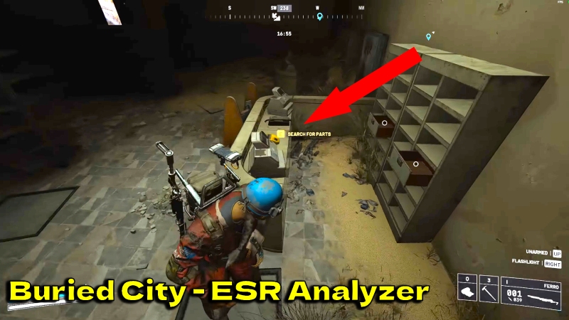 Arc Raiders A Reveal in Ruins ESR Analyzer
