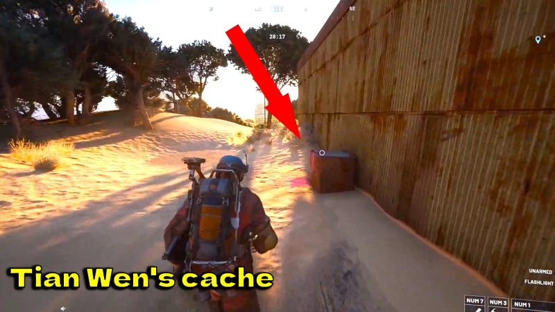 Arc Raiders Marked for Death Tian Wen's cache