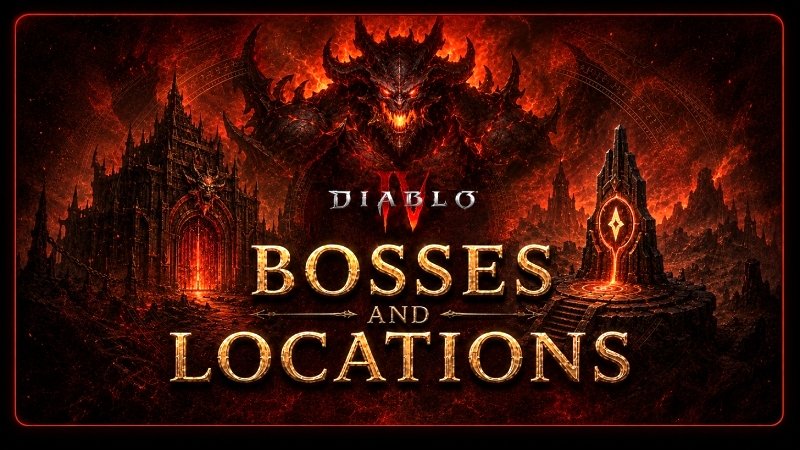 Diablo 4 Bosses and Locations image
