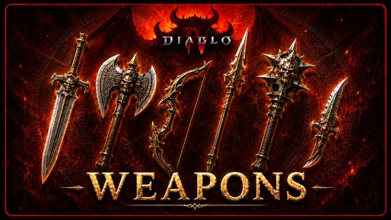 Diablo 4 Unique and Mythic Weapons image