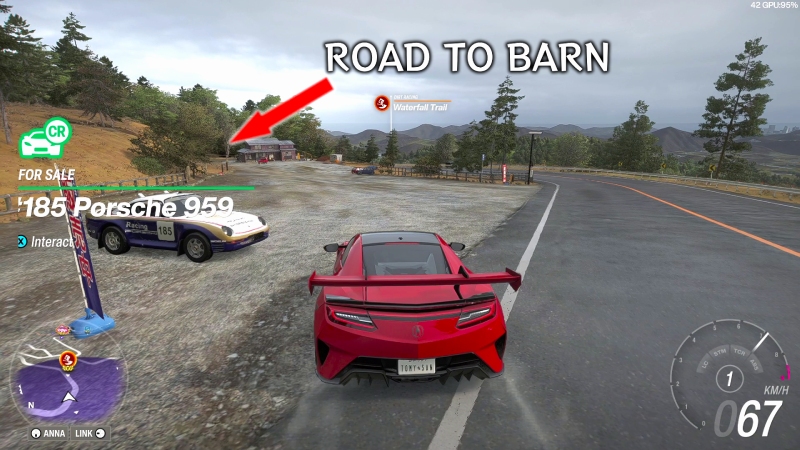 Forza Horizon 6 1998 Nissan #23 Pennzoil NISMO Skyline GT-R road location