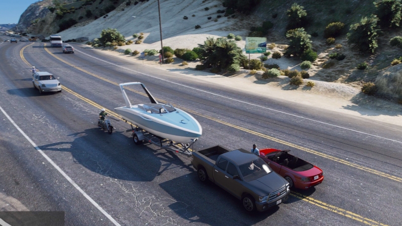 gta 5 boat trick in traffic