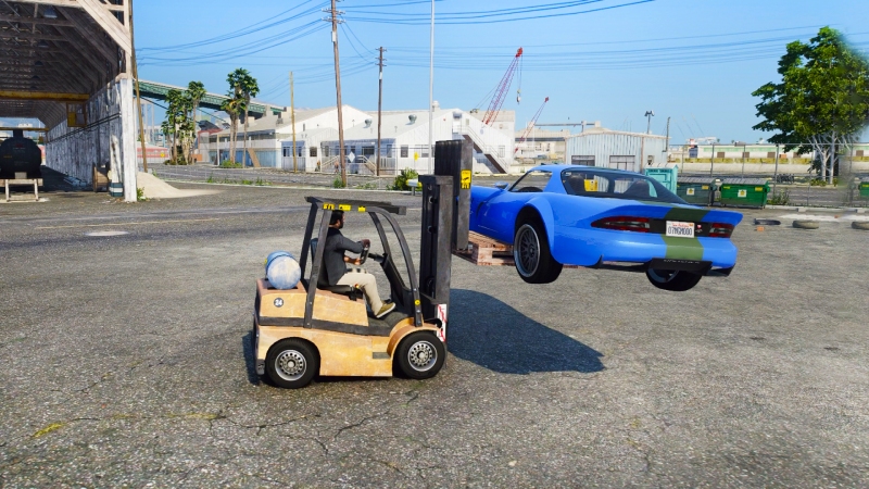 how to use forklift gta 5