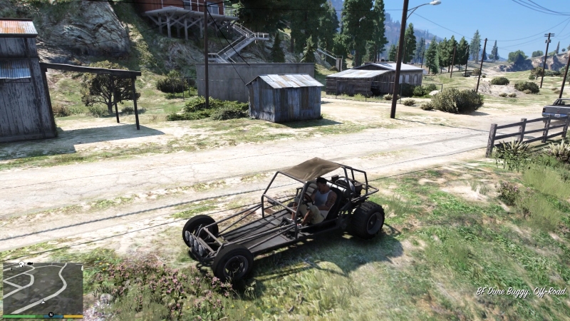 Gta 5 BF Dune Buggy parked
