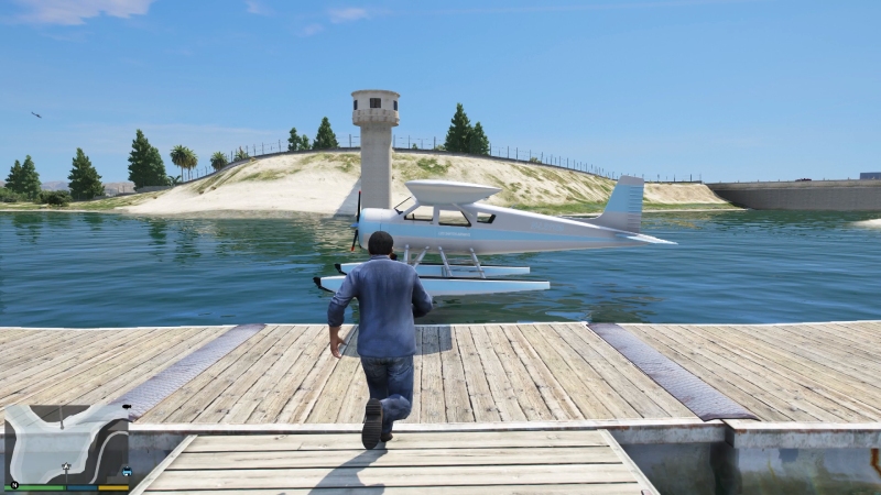 Gta 5 Dodo Sea Plane at lake