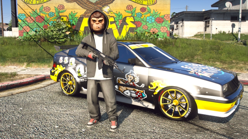 GTA 5 Monkey Mosaics Side Mission