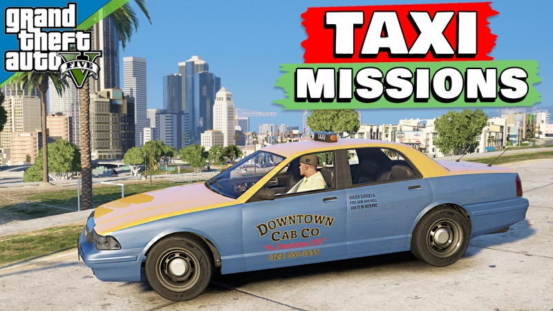 GTA 5 Taxi Missions Side Mission
