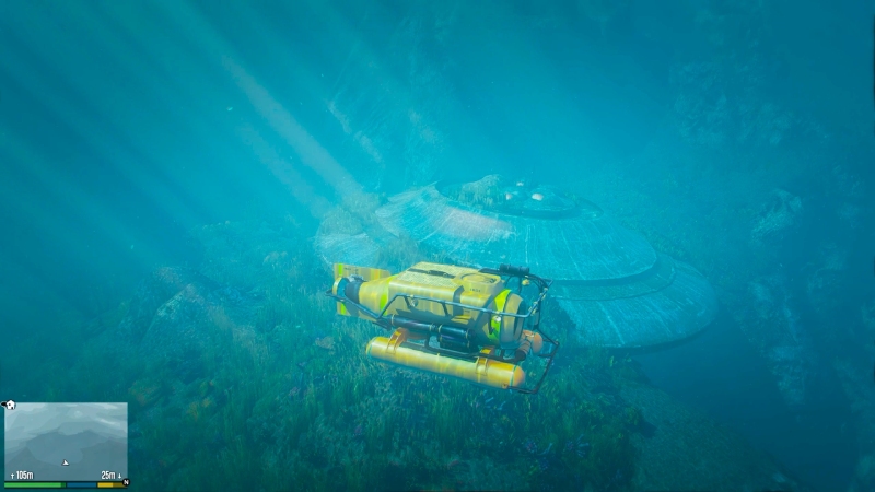 Gta 5 Underwater UFO