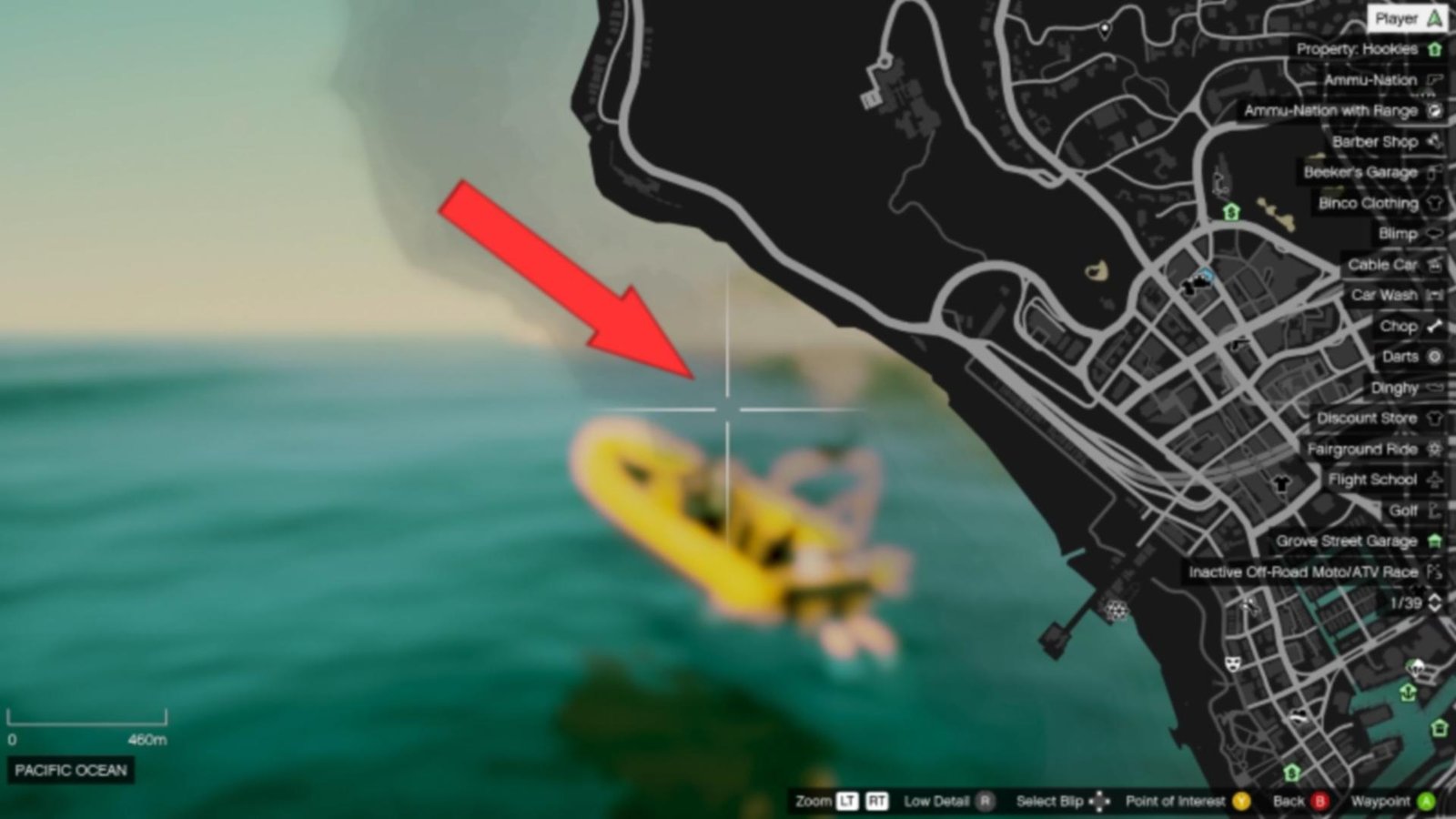 GTA 5 Pacific Bluffs Money Briefcase Location